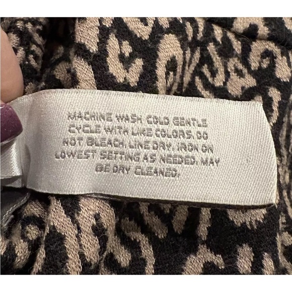 Chico's So Slimming Animal Print Sheath Dress Women’s Size 14 (1330) - Picture 4 of 4